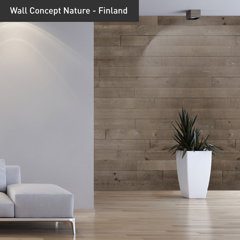 Wall concept nature DIY wood wall covering panel