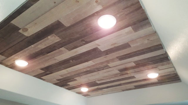 Ceiling Wood Paneling